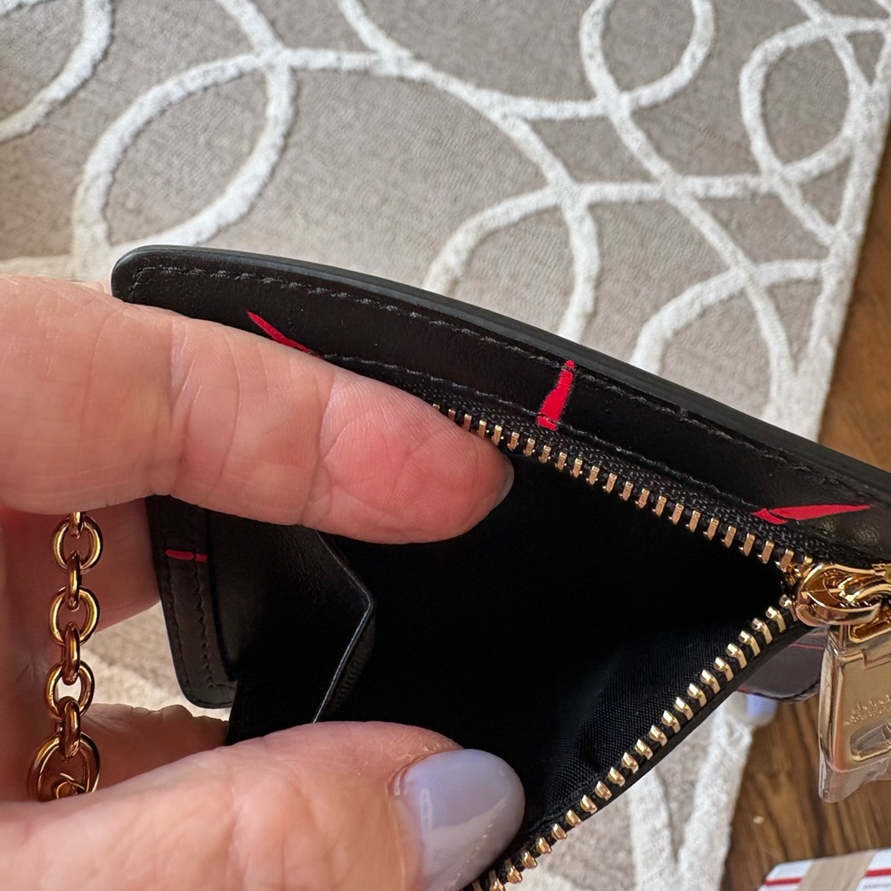 Dolce & Gabbana NWOT, Black and Red Key & Card Holder - Picture 6 of 9
